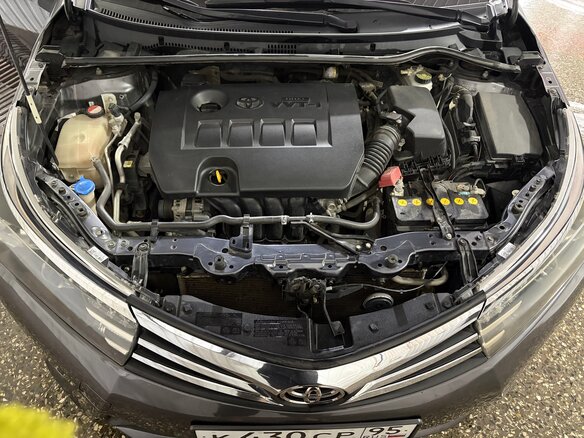 2014 Toyota Corolla XI (E160, E170, E180), серый, 1230000 рублей - вид 9