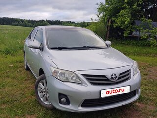 2012 Toyota Corolla X (E140, E150) Рестайлинг, серебристый, 750000 рублей, вид 2