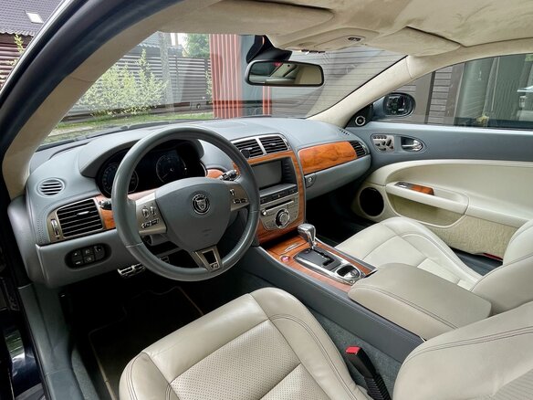 2008 Jaguar XKR II, чёрный - вид 10
