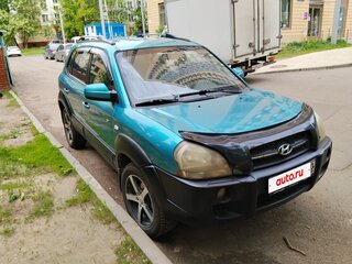 2004 Hyundai Tucson I, зелёный, 690000 рублей, вид 2