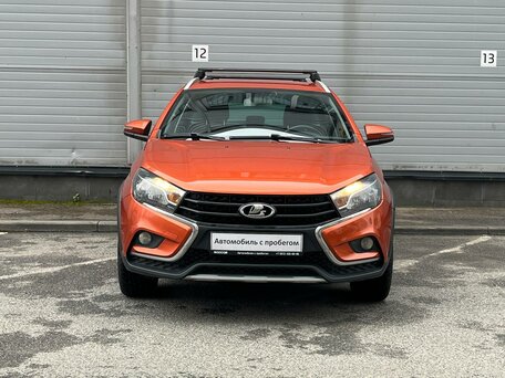 2020 Lada (ВАЗ) Vesta SW Cross I, оранжевый, 749000 рублей, вид 2
