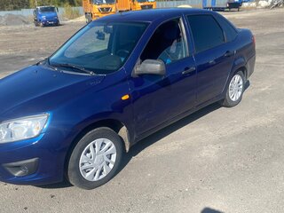 2013 Lada (ВАЗ) Granta I, синий, 360000 рублей, вид 3