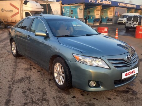 2011 Toyota Camry VI (XV40) Рестайлинг, синий, 940000 рублей, вид 2