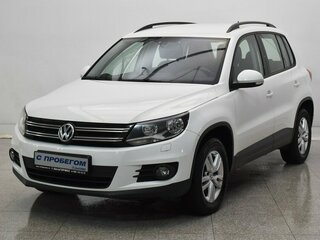 2014 Volkswagen Tiguan I Рестайлинг, белый, 1620000 рублей, вид 1