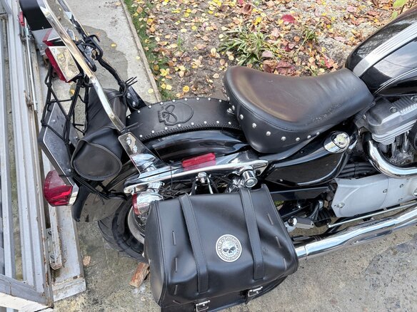 2005 Harley-Davidson Sportster 883, чёрный, 590000 рублей - вид 9