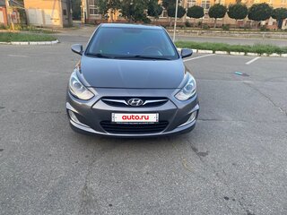 2014 Hyundai Solaris I, серый, 879000 рублей, вид 1