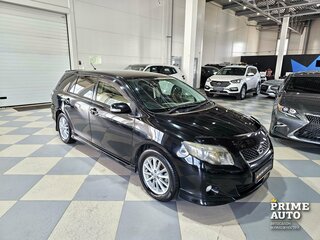 2010 Toyota Corolla Fielder X (E140, E150) Рестайлинг, чёрный, 949000 рублей, вид 3