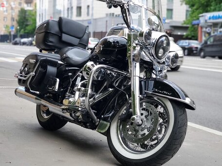 2013 Harley-Davidson Road King, чёрный, 1150000 рублей, вид 2
