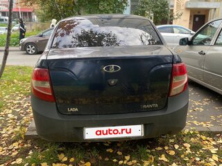 2013 Lada (ВАЗ) Granta I, синий, 180000 рублей, вид 4