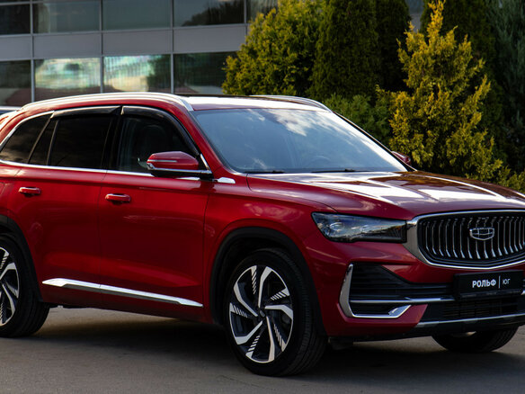 2021 Geely Monjaro I, красный - вид 22