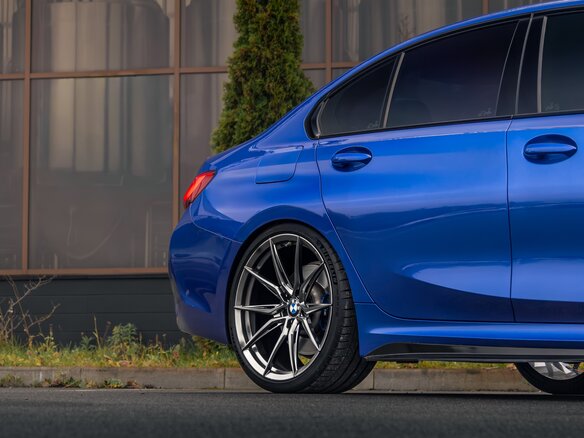 2019 BMW 3 серии M340i xDrive VII (G2x), синий, 4990000 рублей - вид 14