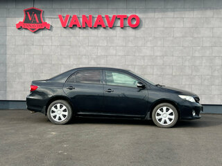 2010 Toyota Corolla X (E140, E150) Рестайлинг, чёрный, 1030000 рублей, вид 4