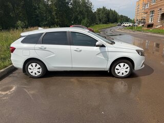 2018 Lada (ВАЗ) Vesta SW I, белый, 710000 рублей, вид 3