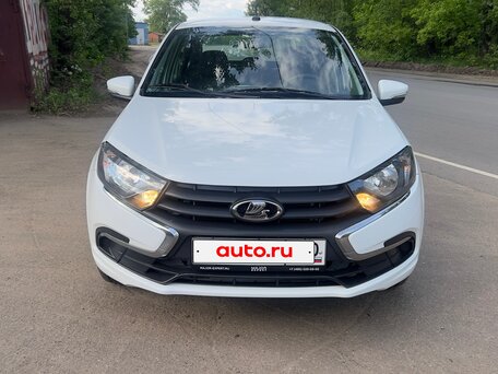 2023 Lada (ВАЗ) Granta I Рестайлинг, белый, 725000 рублей, вид 2