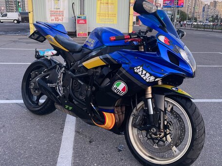 2007 Suzuki GSX-R 600, красный, 450000 рублей, вид 3