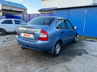 2007 Lada (ВАЗ) Kalina I, голубой, 300000 рублей, вид 4