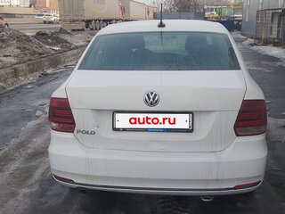 2020 Volkswagen Polo V Рестайлинг, белый, 620000 рублей, вид 4