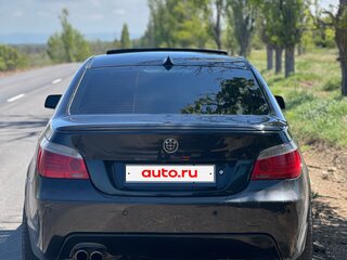 2007 BMW 5 серии 535i V (E60/E61) Рестайлинг, чёрный, 1000000 рублей, вид 4