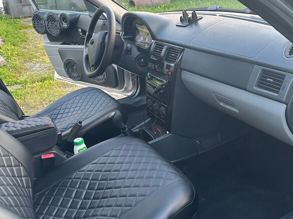 2010 Lada (ВАЗ) Priora I, серый, 440000 рублей - вид 7