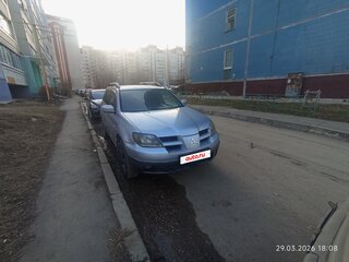2004 Mitsubishi Outlander I, серебристый, 599000 рублей, вид 2