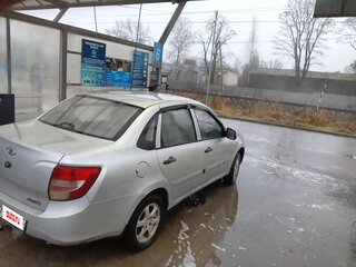 2012 Lada (ВАЗ) Granta I, серебристый, 299000 рублей, вид 2