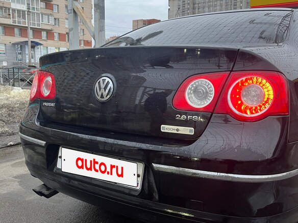 2007 Volkswagen Passat B6, чёрный, 440000 рублей - вид 5