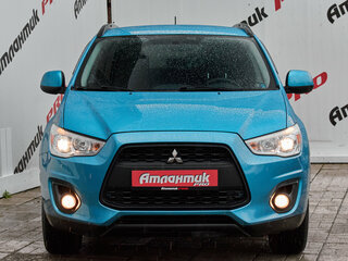 2014 Mitsubishi ASX I Рестайлинг, голубой, 1520000 рублей, вид 2