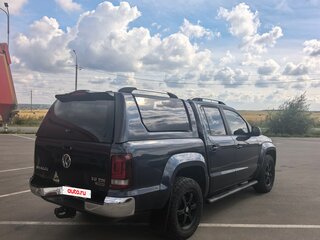 2017 Volkswagen Amarok I Рестайлинг, синий, 3150000 рублей, вид 4