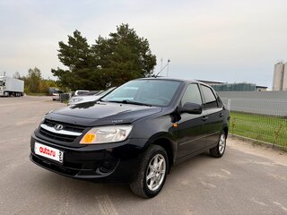 2013 Lada (ВАЗ) Granta I, чёрный, 215000 рублей, вид 1