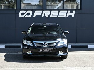 2012 Toyota Camry VII (XV50), чёрный, 1430000 рублей, вид 3