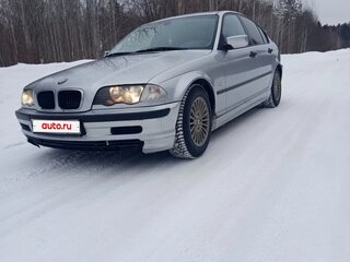 2000 BMW 3 серии 316i IV (E46), серебристый, 400000 рублей, вид 2