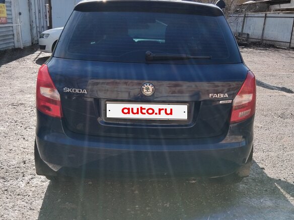 2010 Skoda Fabia II, синий, 550000 рублей - вид 6