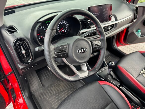2021 Kia Picanto III Рестайлинг, красный, 2000000 рублей - вид 9