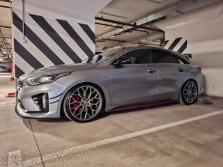 2019 Kia Proceed GT I, серебристый, 3090000 рублей, вид 3