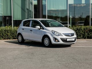 2012 Opel Corsa D Рестайлинг II, белый, 340000 рублей, вид 5