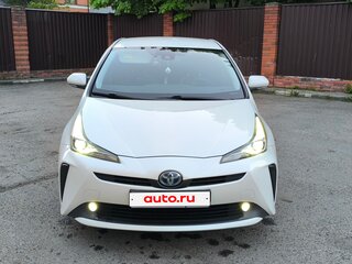 2020 Toyota Prius IV Рестайлинг (XW50), белый, 2850000 рублей, вид 5