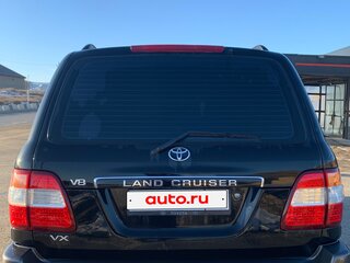 2004 Toyota Land Cruiser 100 Series Рестайлинг 1, чёрный, 2200000 рублей, вид 3