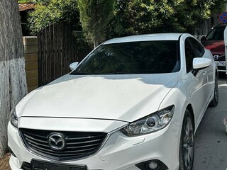 2015 Mazda 6 III (GJ) Рестайлинг, белый, 1600000 рублей, вид 2
