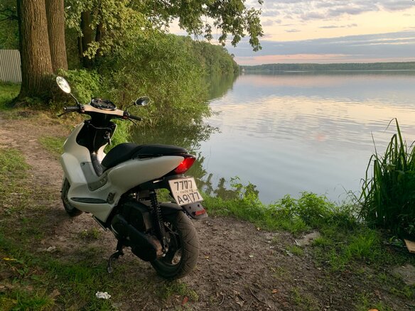 2001 Yamaha Maxter, белый, 125000 рублей - вид 6