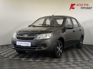 2014 Lada (ВАЗ) Granta I, серый, 365000 рублей, вид 1