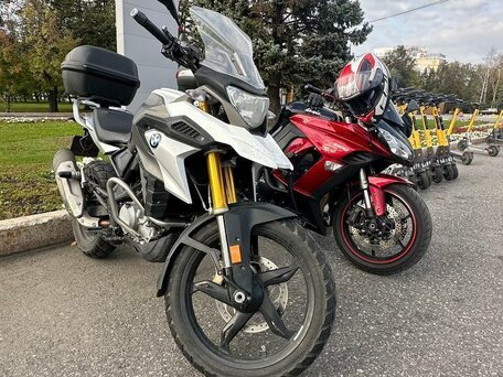 2020 BMW G 310 GS, серебристый, 390000 рублей, вид 1