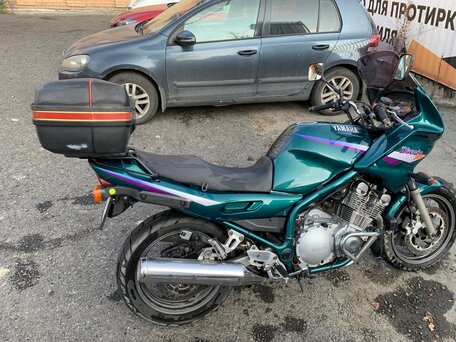 1995 Yamaha XJ900, зелёный, 349000 рублей, вид 4