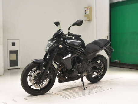 2014 Kawasaki ER-6N, чёрный, 355000 рублей, вид 1
