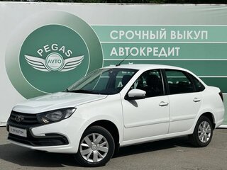 2019 Lada (ВАЗ) Granta I Рестайлинг, белый, 675000 рублей, вид 1