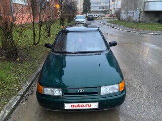 2002 Lada (ВАЗ) 2110, зелёный, 110000 рублей, вид 1