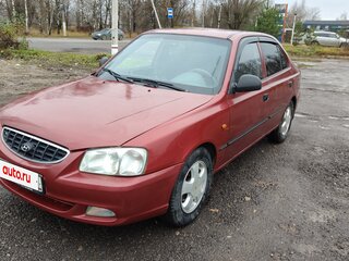 2005 Hyundai Accent ТагАЗ II, красный, 340000 рублей, вид 1