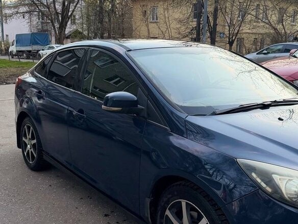 2012 Ford Focus III, синий, 530000 рублей - вид 4
