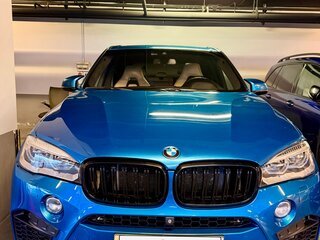 2017 BMW X5 M II (F85), голубой, 3950000 рублей, вид 3