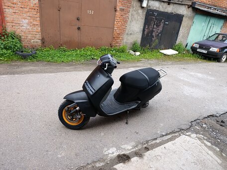 1998 Honda Lead 90, чёрный, 50000 рублей, вид 1