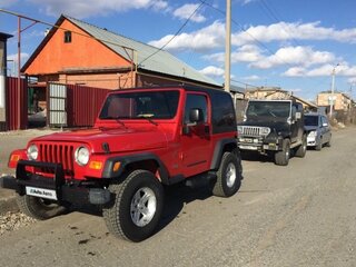 2004 Jeep Wrangler II (TJ), красный, 1900000 рублей, вид 1